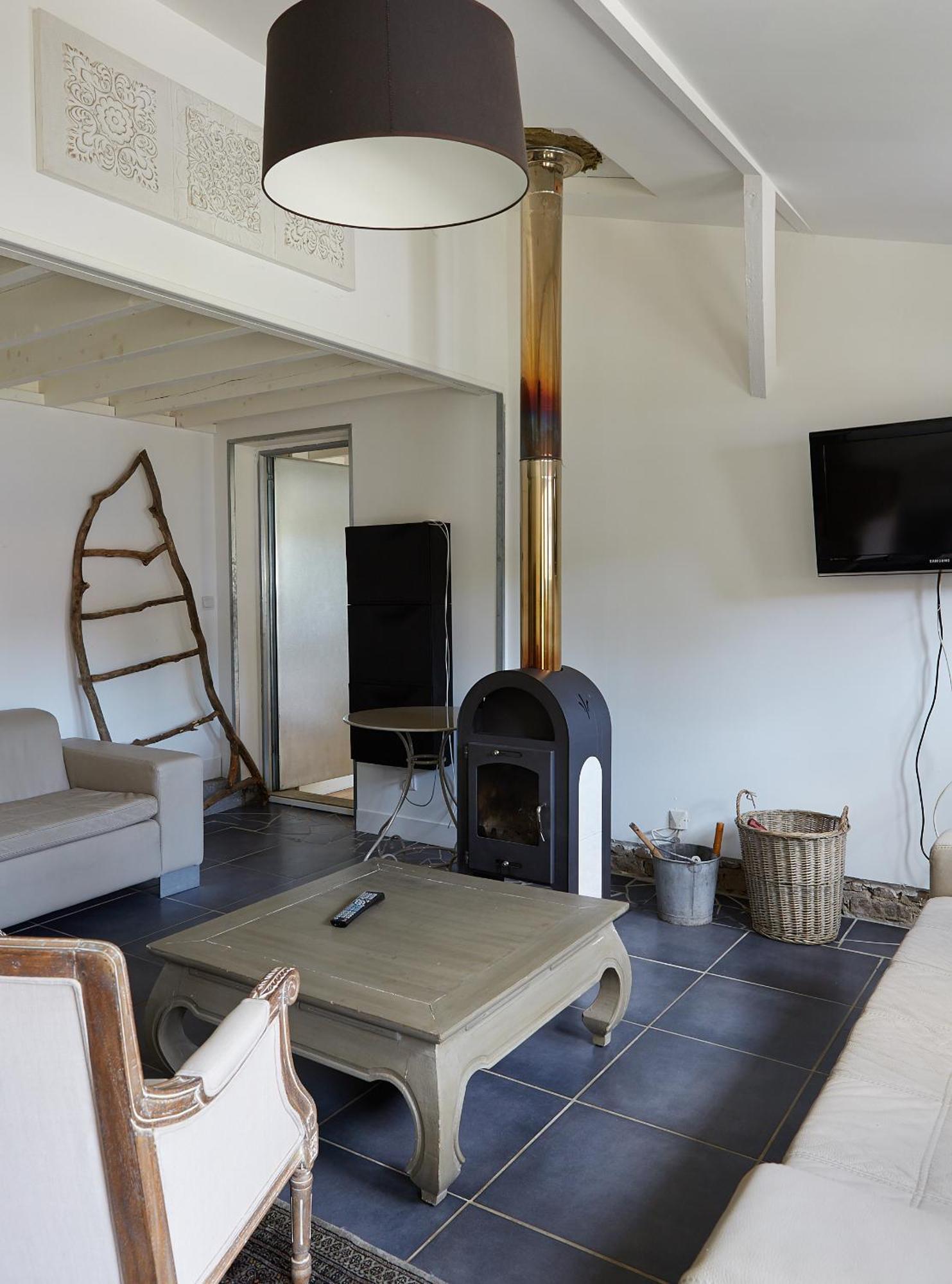 Les Gîtes de L'Yères Cuverville-sur-Yeres Chambre photo